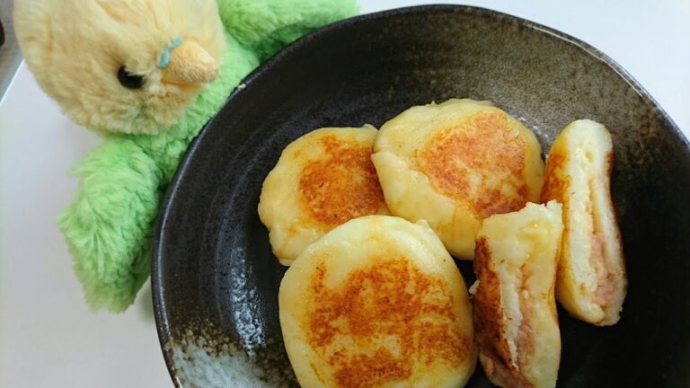 ＃24【ちょっとだけ面倒くさいけど本当に美味しい】明太チーズ芋もち