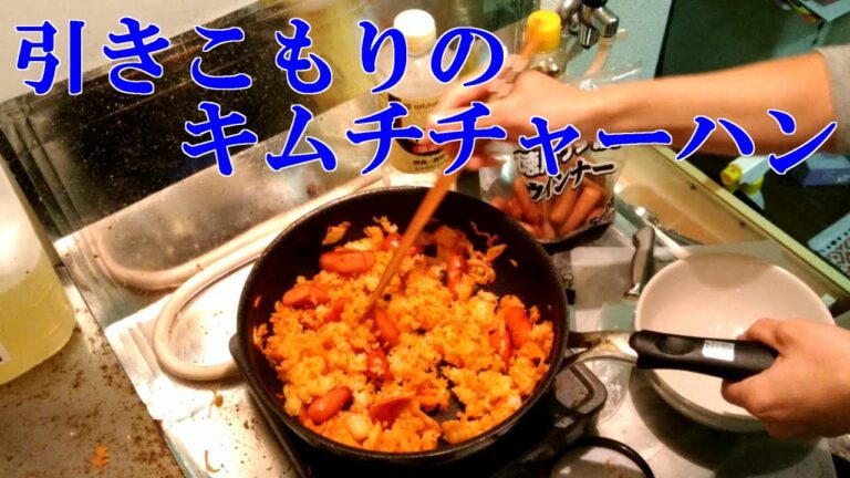 引きこもりだけどキムチチャーハンを作りたい