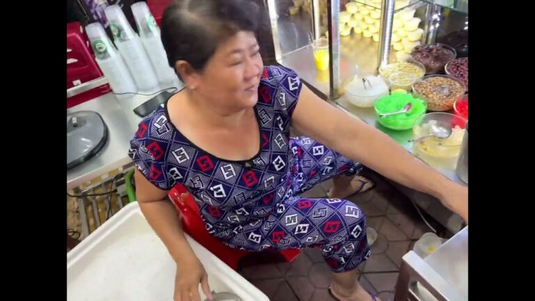 【ベトナム・クイニョン】裏通りのチェー屋さんの元気なおばちゃん