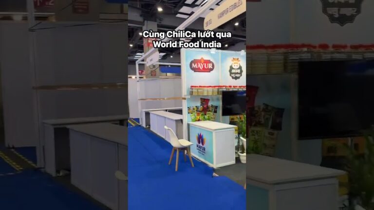 Cùng ChiliCa lướt qua hội chợ World Food India 2025  #chilica #hangvietvuonminh #tuongottuoi  #food