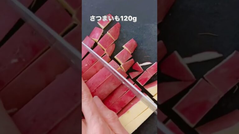 さつまいも蒸しパン　#shorts