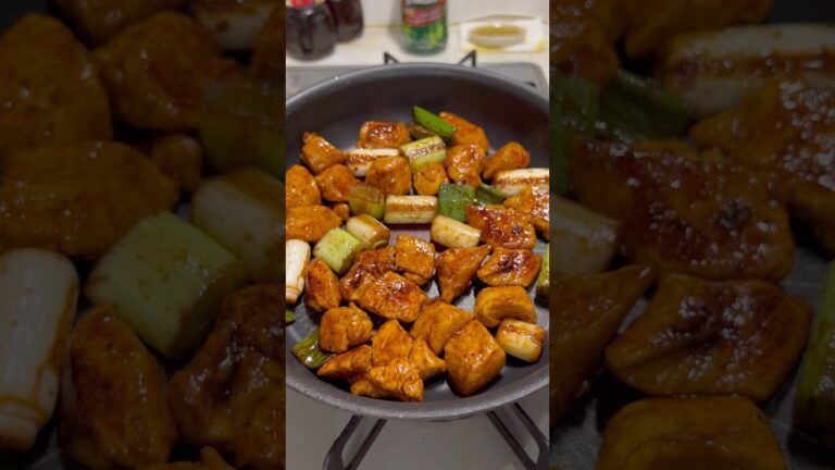 30kg痩せた男が食べている"鶏むね肉と長ネギの甘酢炒め"の作り方を紹介します！#shorts #short