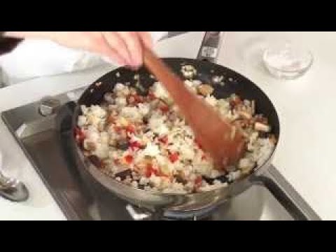 【料理サプリ】　ヘルシーレシピ 　きのこたっぷりピラフ風　　斉藤美穂シェフ