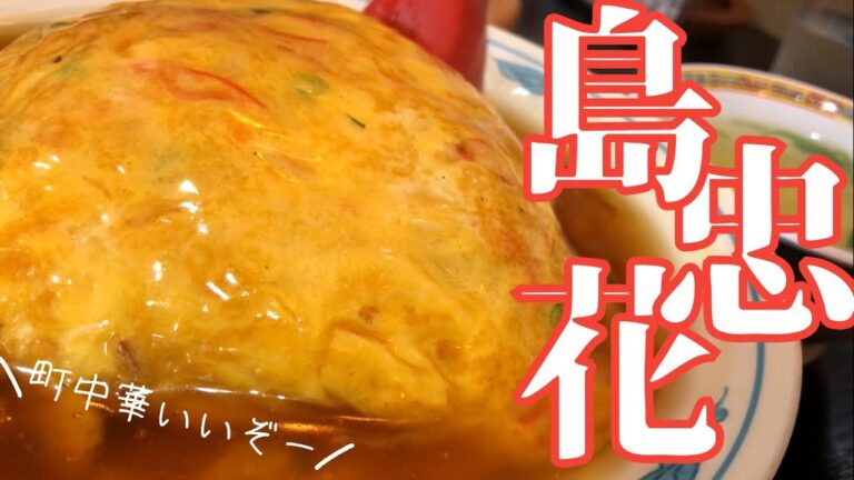 【鳥取県鳥取市】常連さんから圧倒的な支持の町中華。フヨウやきめし甘酢バージョンが旨すぎー！【島忠花】帰りに柴田のたい焼き。