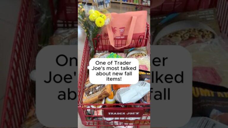 トレーダージョーズのこの秋の新商品はみんな話題になっています!