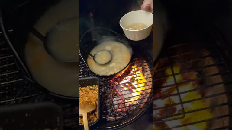 バーベキュー　豚汁　ポークビーンズ