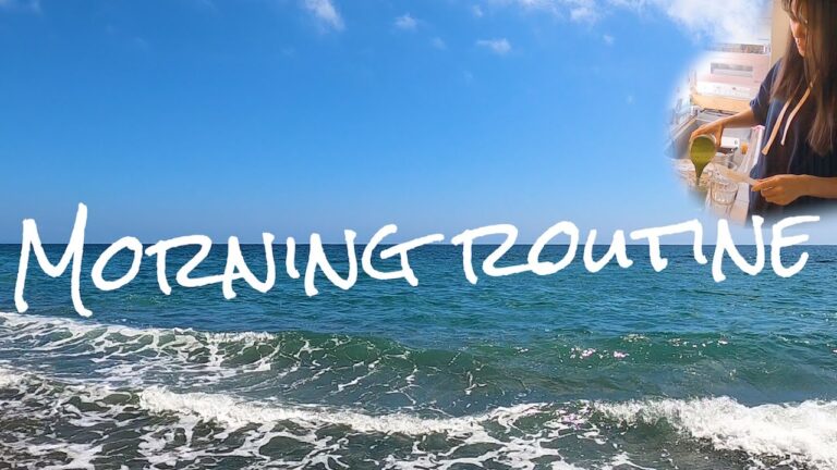 私のモーニングルーティン！毎朝グリーンスムージーで体を整える[ NAHO'S LIFE STYLE ]