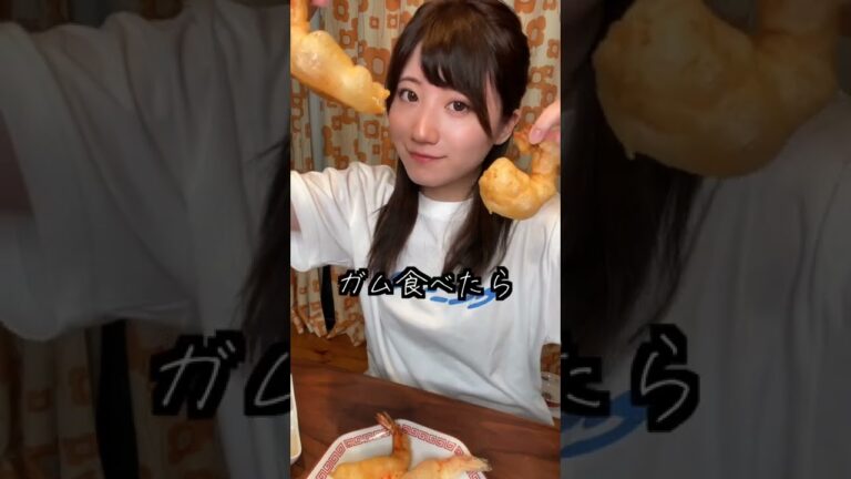 深夜に食べてはいけない新世代のエビフライを作ってみた…#shorts