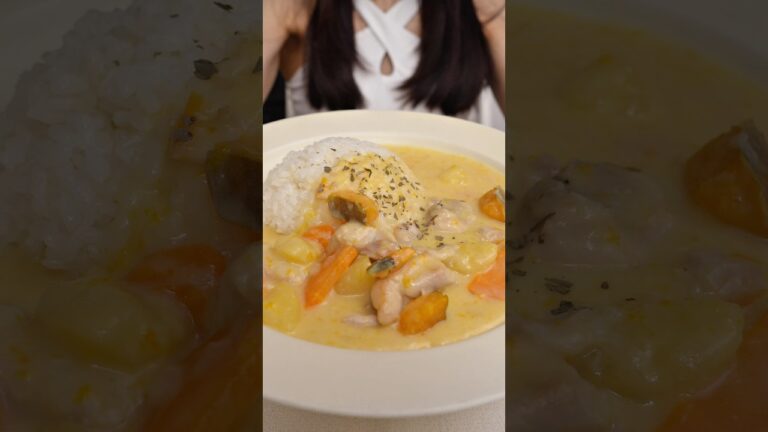 もうルーいらない…油・小麦粉不使用でとろとろ美味しいクリームシチュー🍲