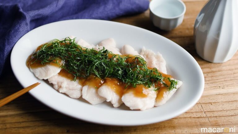 しっとりぷるるん…！水晶鶏の梅あんかけ のレシピ 作り方