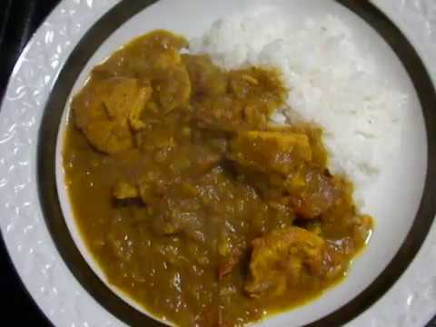 チキンカレー♡白菜ピクルス♡リンゴ