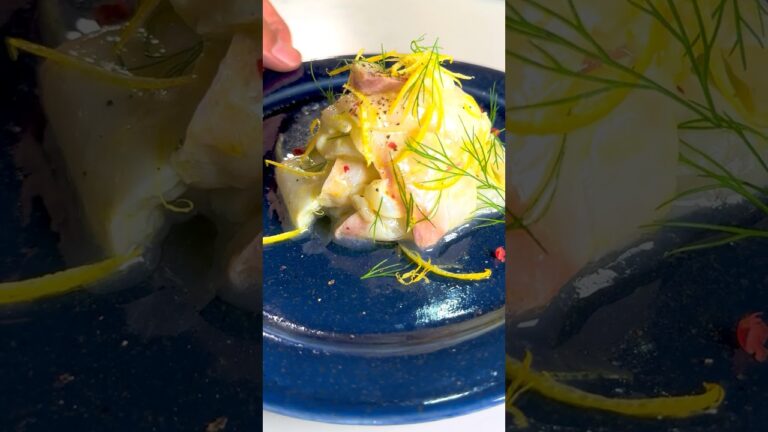 鯛のカルパッチョ