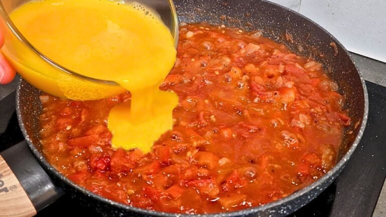 This is the most delicious recipe!Do you have tomatoes and eggs?