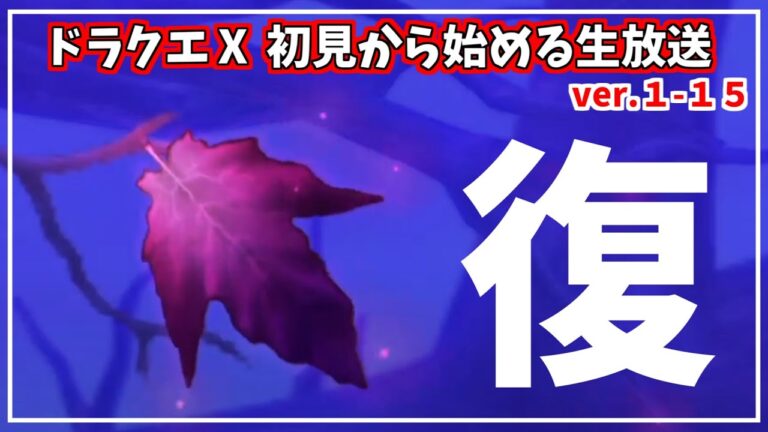 【ドラクエⅩオンライン】ドラクエだいすき民が、オンライン初見でのんびりあそぶ！≪1-15≫【switch2】