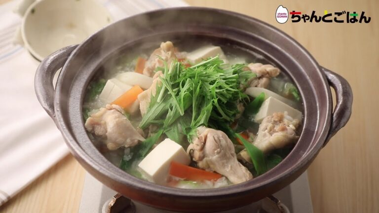 【動画レシピ】体ポカポカ！サムゲタン風鍋