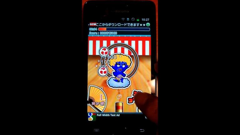 【Android無料アプリ】手軽に楽しめる「まめポン！鬼退治」のプレイ動画
