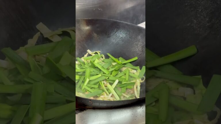 大分県名物ニラ豚の作り方#shorts