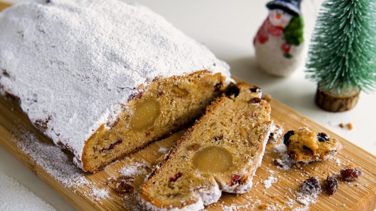 シュトーレンの作り方  | クリスマス お菓子作り シュトーレン asmr