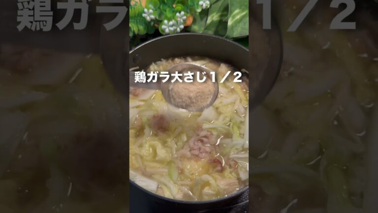 無限に食べれる最強豚白菜スープ #痩せるレシピ #料理 #やせる