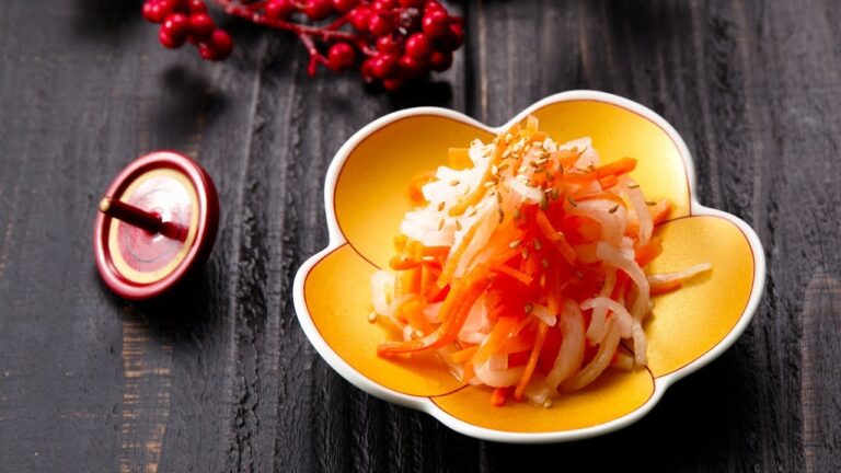 おせちに彩をプラス！紅白なます