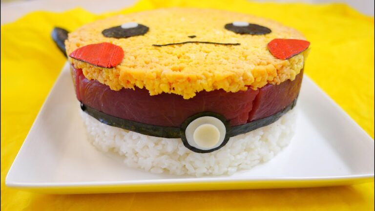 Pikachu Sushi Cake ピカチュウ 寿司 ケーキ