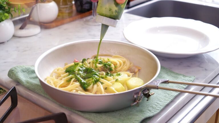 フランス式のジェノベーゼは、サッパリしていて夏にぴったり