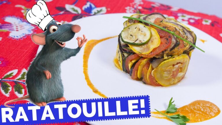How to make RATATOUILLE (movie recipe!) - La Cooquette