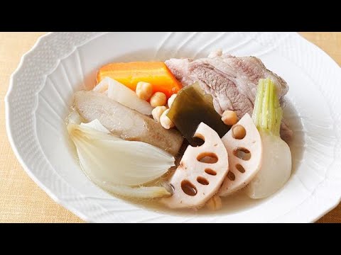 おかずラボ　オーブン料理を楽しむ（２）塩漬け豚の和風ポトフ