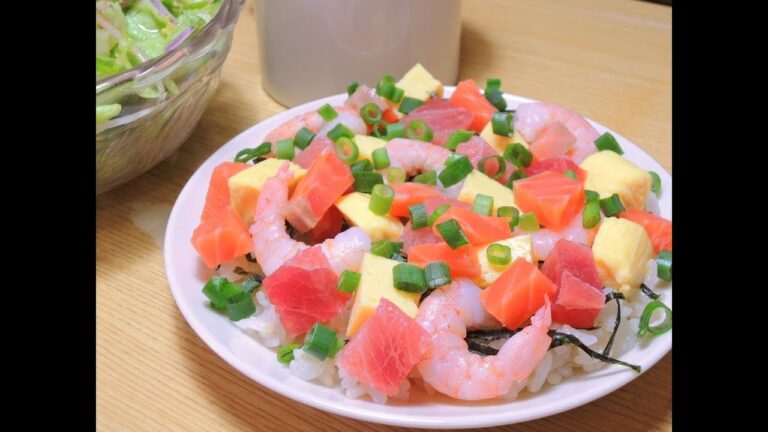 【今日の】海鮮ちらし寿司【昼食】