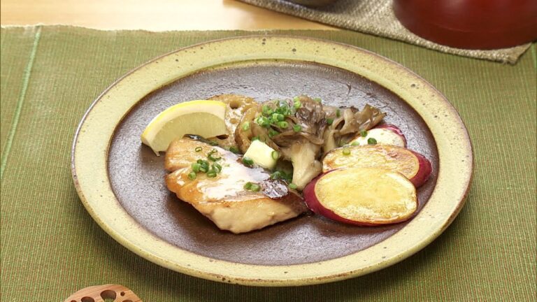 【3分クッキング公式】秋のぶり照り