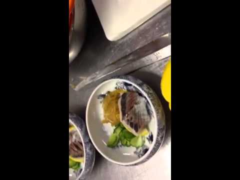 鯵の酢漬け