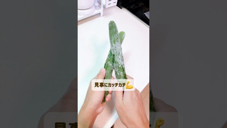 【知らないと損！】きゅうりの長期保存方法知ってる？