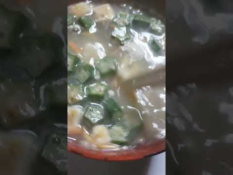 オクラの味噌汁（レトルト）