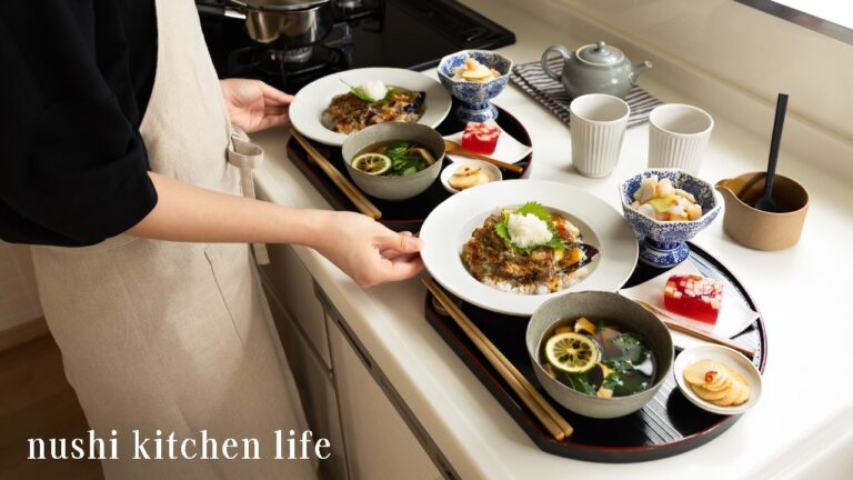 # 124 手料理がほっとする季節の変わり目, 秋の夜長に食べたい献立【暮らしと食のvlog】: Slow Night Meals