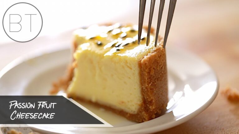 Passion Fruit Cheesecake