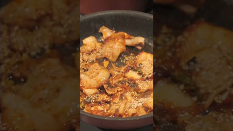 【飯テロ】剣持刀也が作った豚キムチ辛チャーハンがめちゃくちゃ美味かった件について