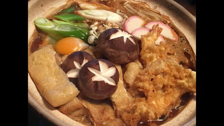 「味噌煮込みうどん」作り方