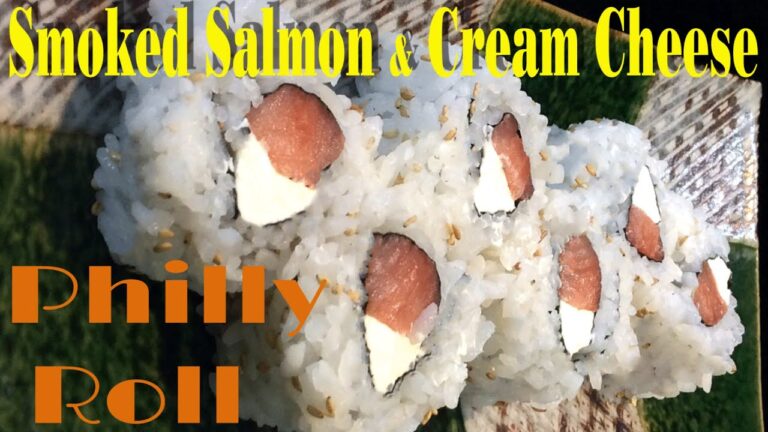 Philadelphia roll/philly roll  米国発・フィラデルフィアロール/フィリーロール
