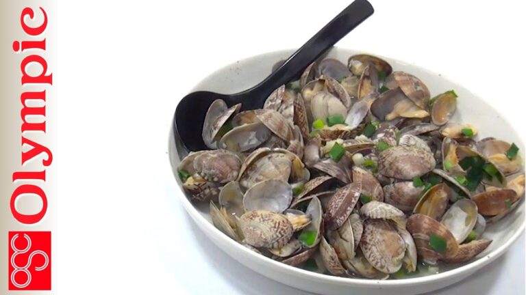 オリンピックの超簡単レシピ　あさりの酒蒸し　★かんたんおつまみ　お酒が美味しい♪