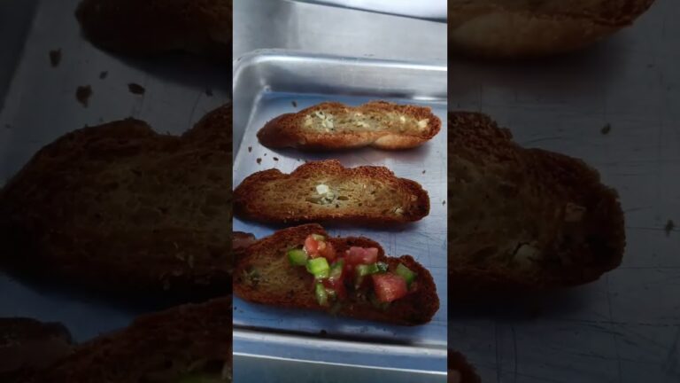 Bruschetta, french toast,salad..https://youtube.com/@sajisflavourtales9257?si=adAO3Ojes4cabI9K.