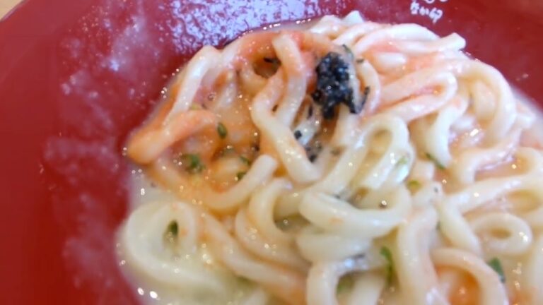 【なか卯】明太子クリームうどんを食べてみた～