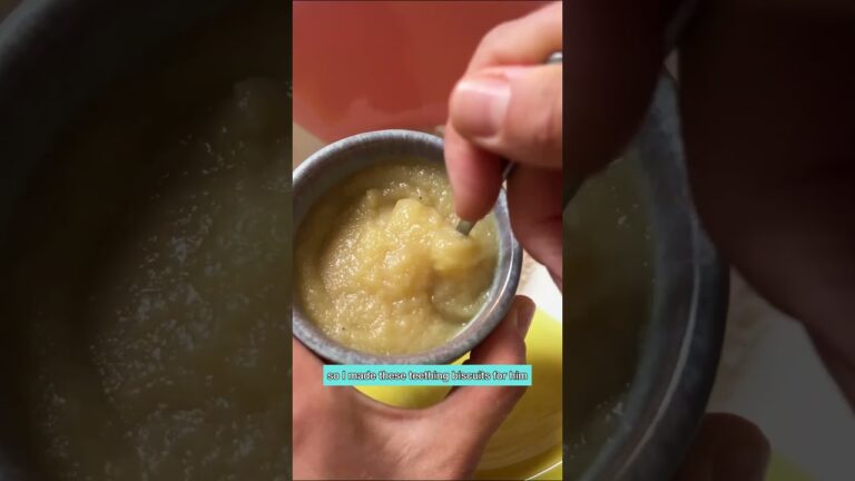 Quick Homemade Teething Biscuits (Ready in 1 Hour & Perfect for Baby)