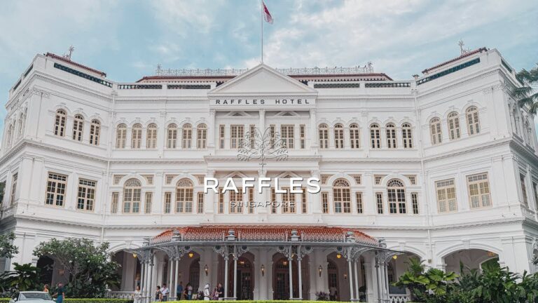 【ホテル宿泊記】シンガポールの名門 ラッフルズホテルに滞在し 食事やアフタヌーンティー、シンガポールスリング、SPAまで丸ごと堪能する大人の休日