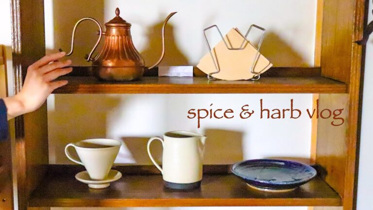 #03 ハーブとスパイスの菜の花パスタ｜春のたけのこご飯｜山菜天ぷら｜グルテンフリー天ぷら｜手作り虫除けスプレー｜南部鉄器のある暮らし