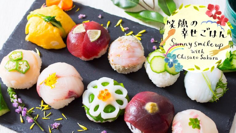 簡単なのに豪華に見える！手まり寿司♪ | Temari Sushi : 笑顔の幸せごはん-sunny smile up- with chisato sakura