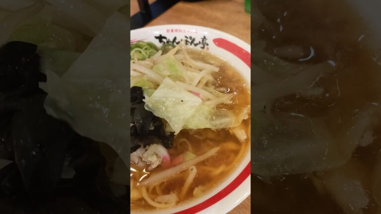 ちゃんぽん亭に行ってきた　今治市ランチ