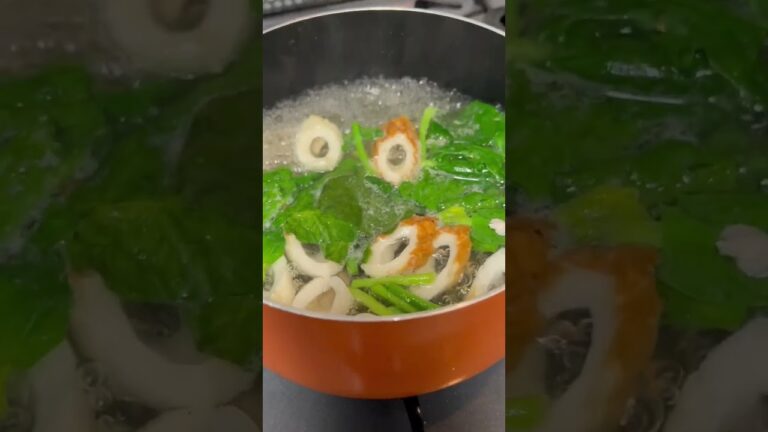 餅の食べ方NO.1 お雑煮｜How to eat popular mochi Zoni #shorts