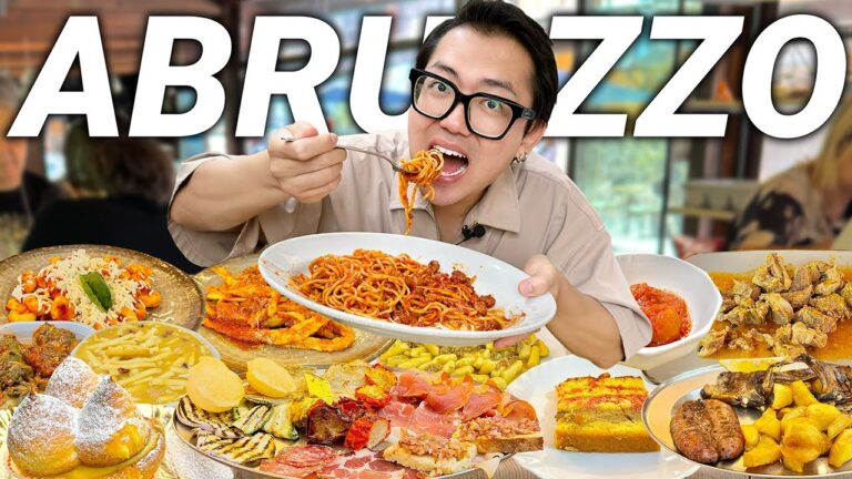 Cosa si Mangia in ABRUZZO?? Non Esistono SOLO gli Arrosticini!!