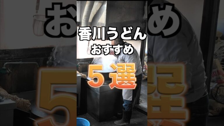 香川うどんおすすめ5選 #香川うどん #うどん #香川ランチ