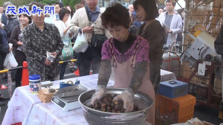 新クリの味堪能　笠間